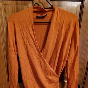 The Limited wrap lightweight sweater